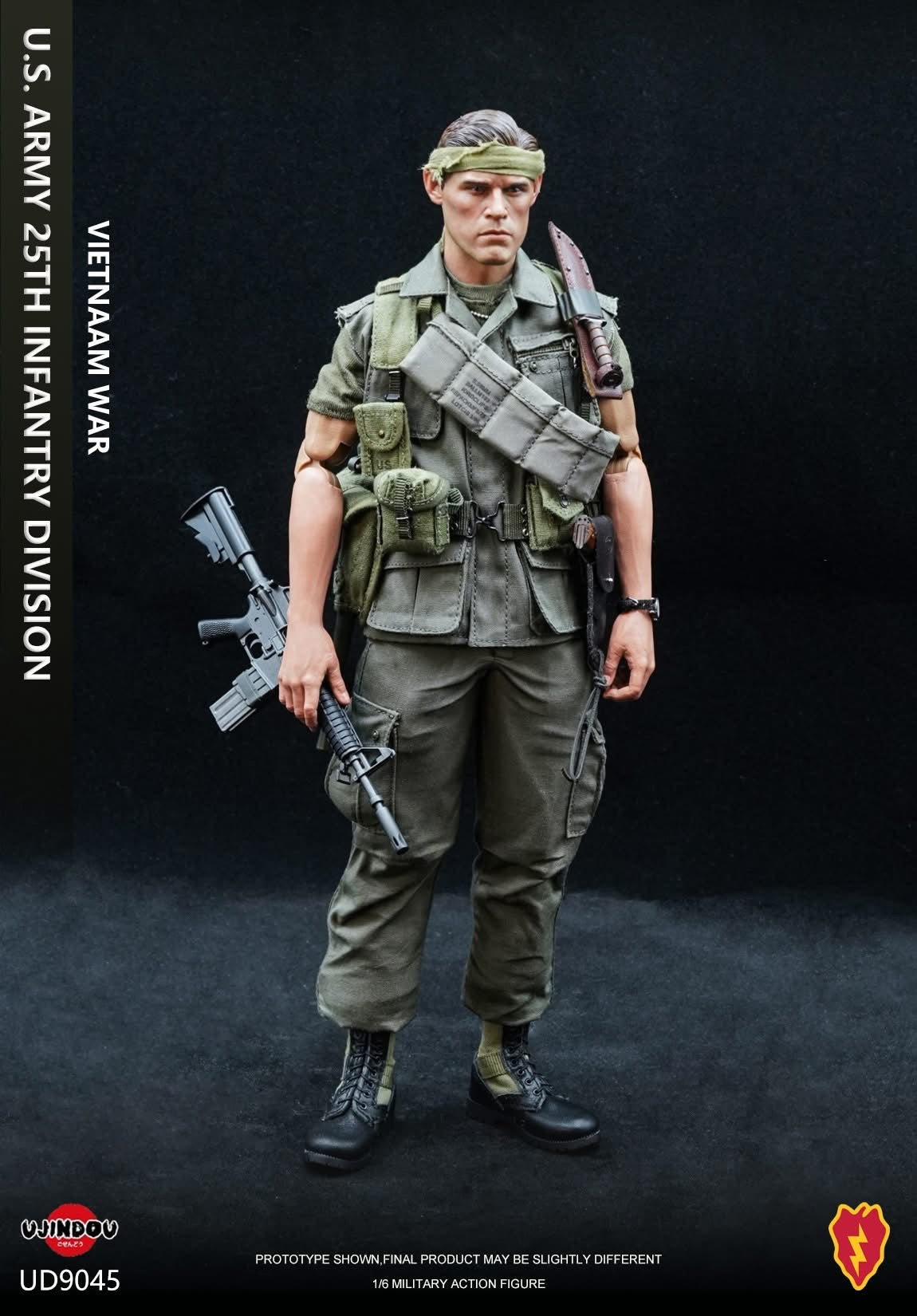 Pedido Figura U.S. Army 25TH Infantry Division Soldier - Vietnam War marca Ujindou UD9045 escala 1/6