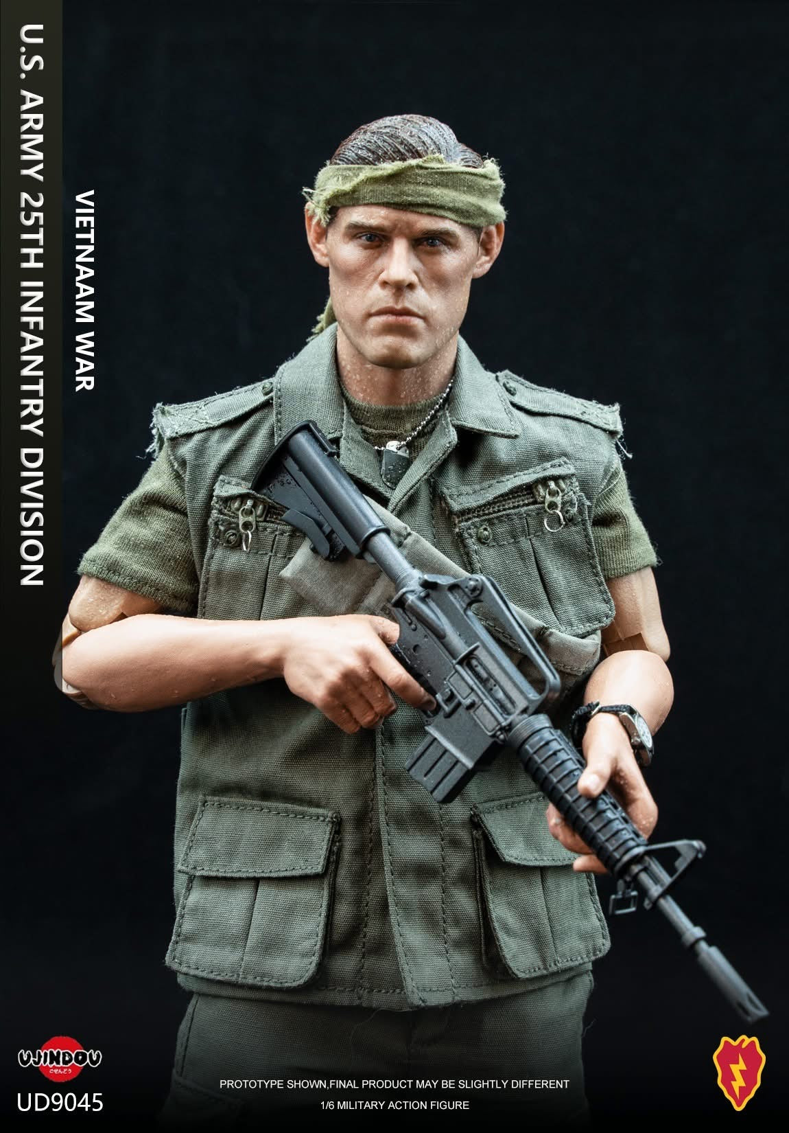 Pedido Figura U.S. Army 25TH Infantry Division Soldier - Vietnam War marca Ujindou UD9045 escala 1/6