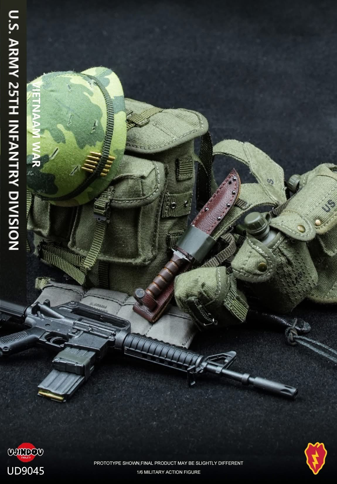 Pedido Figura U.S. Army 25TH Infantry Division Soldier - Vietnam War marca Ujindou UD9045 escala 1/6