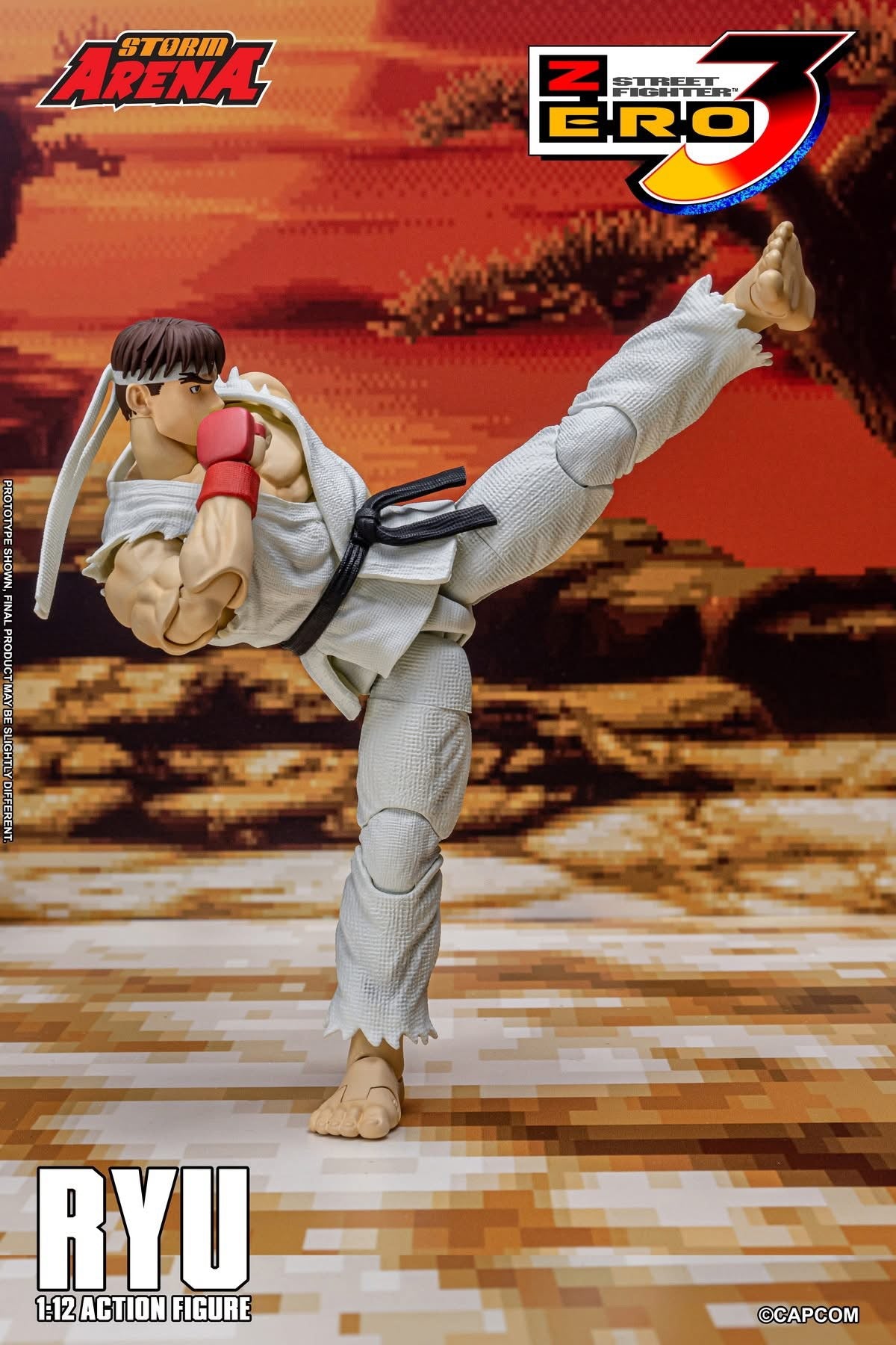 Preventa Figura RYU (Storm Arena) - Street Fighter Alpha 3 marca Storm Collectibles SFSA02 escala pequeña 1/12