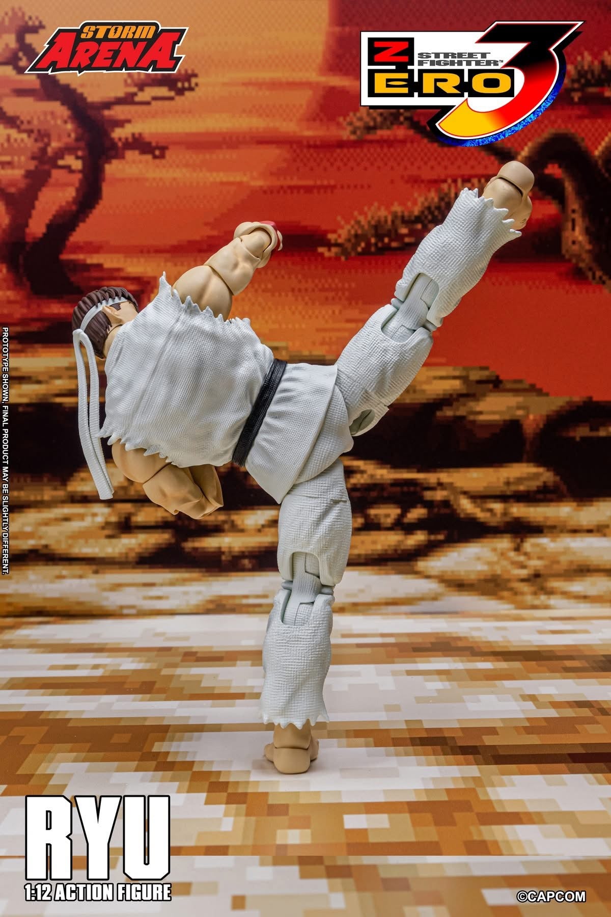 Preventa Figura RYU (Storm Arena) - Street Fighter Alpha 3 marca Storm Collectibles SFSA02 escala pequeña 1/12