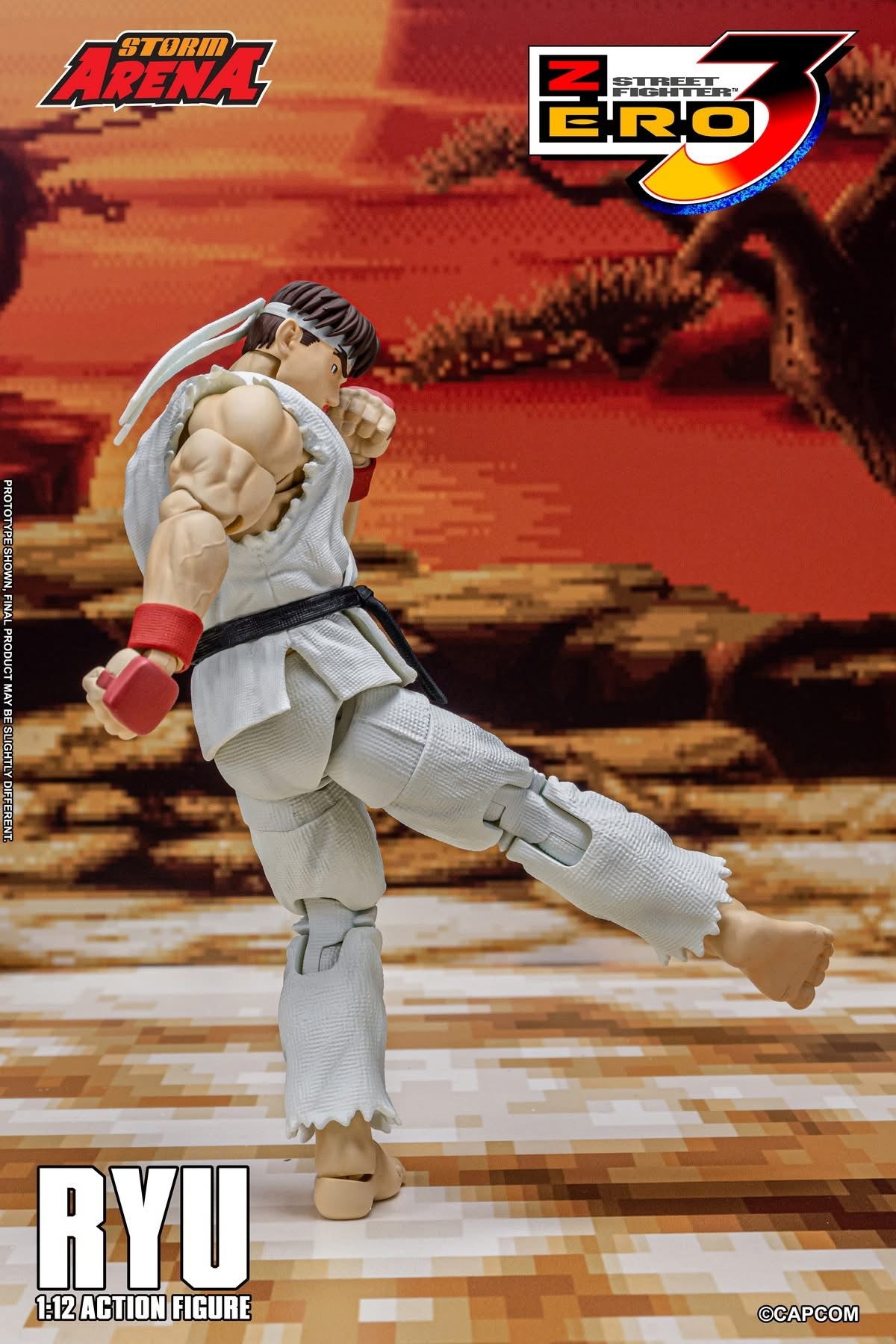 Preventa Figura RYU (Storm Arena) - Street Fighter Alpha 3 marca Storm Collectibles SFSA02 escala pequeña 1/12