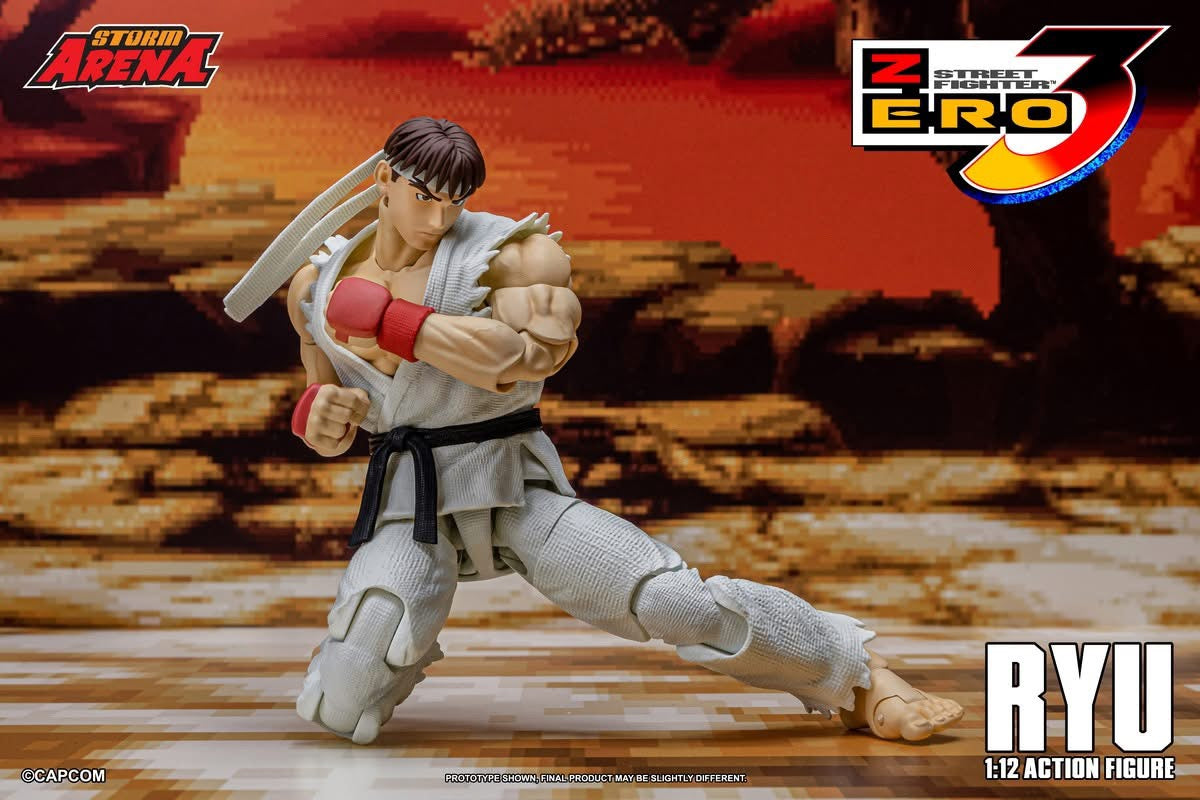 Preventa Figura RYU (Storm Arena) - Street Fighter Alpha 3 marca Storm Collectibles SFSA02 escala pequeña 1/12
