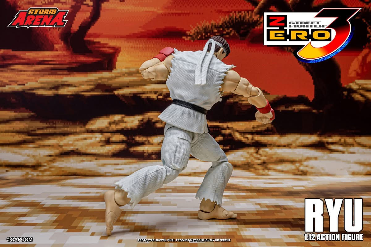 Preventa Figura RYU (Storm Arena) - Street Fighter Alpha 3 marca Storm Collectibles SFSA02 escala pequeña 1/12