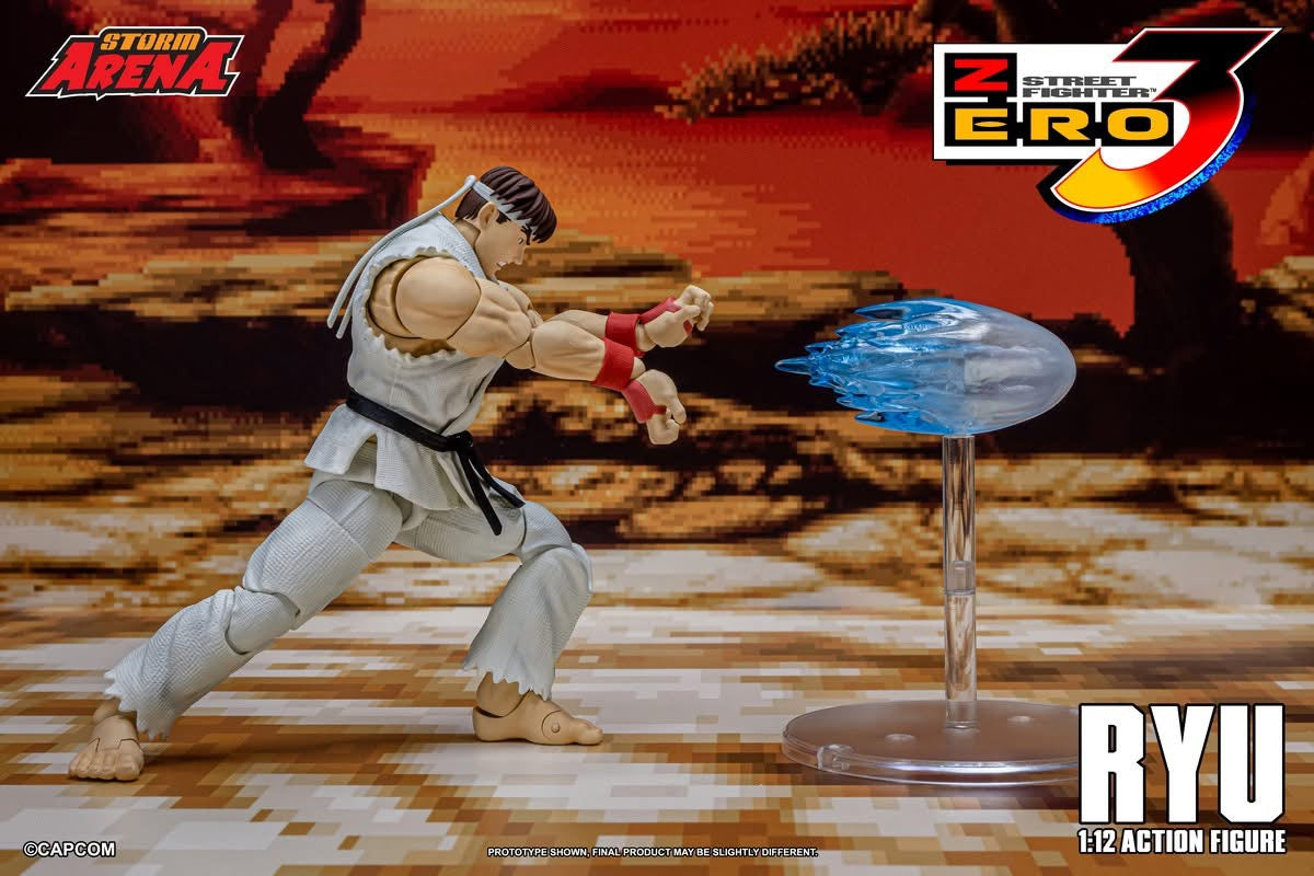 Preventa Figura RYU (Storm Arena) - Street Fighter Alpha 3 marca Storm Collectibles SFSA02 escala pequeña 1/12