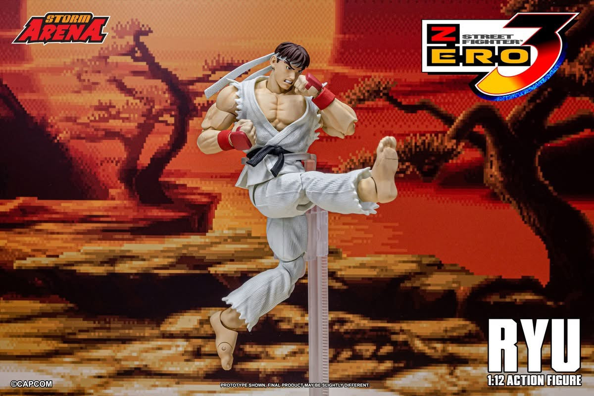 Preventa Figura RYU (Storm Arena) - Street Fighter Alpha 3 marca Storm Collectibles SFSA02 escala pequeña 1/12