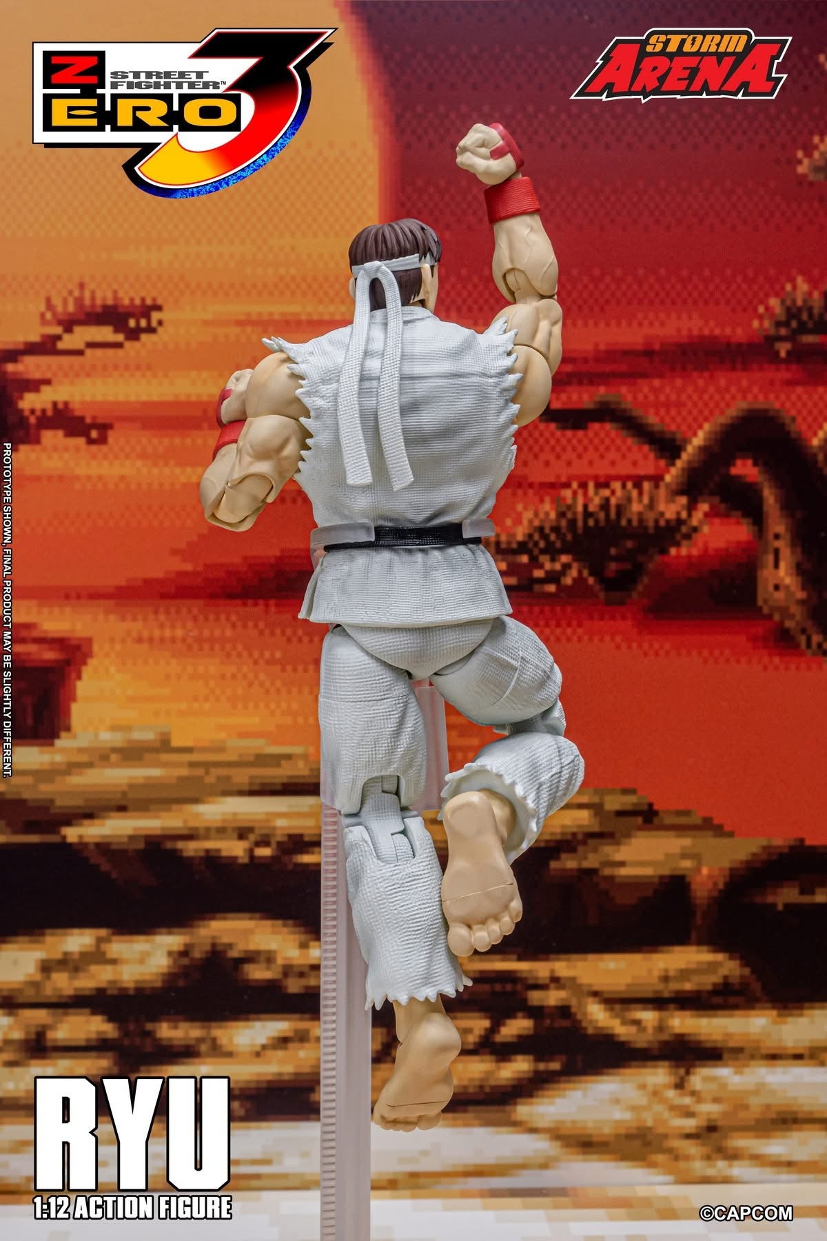 Preventa Figura RYU (Storm Arena) - Street Fighter Alpha 3 marca Storm Collectibles SFSA02 escala pequeña 1/12