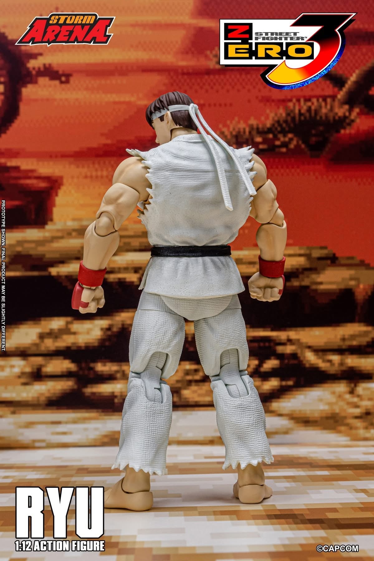 Preventa Figura RYU (Storm Arena) - Street Fighter Alpha 3 marca Storm Collectibles SFSA02 escala pequeña 1/12