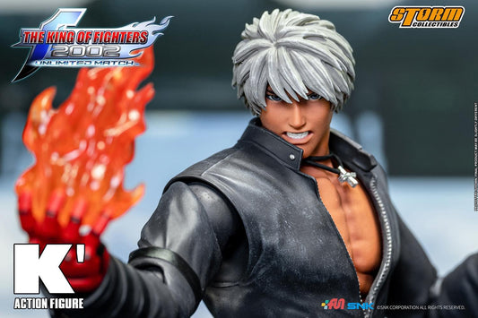 Pedido Figura K' - The King of Fighters 2002 Unlimited Match marca Storm Collectibles SKKF10 escala pequeña 1/12