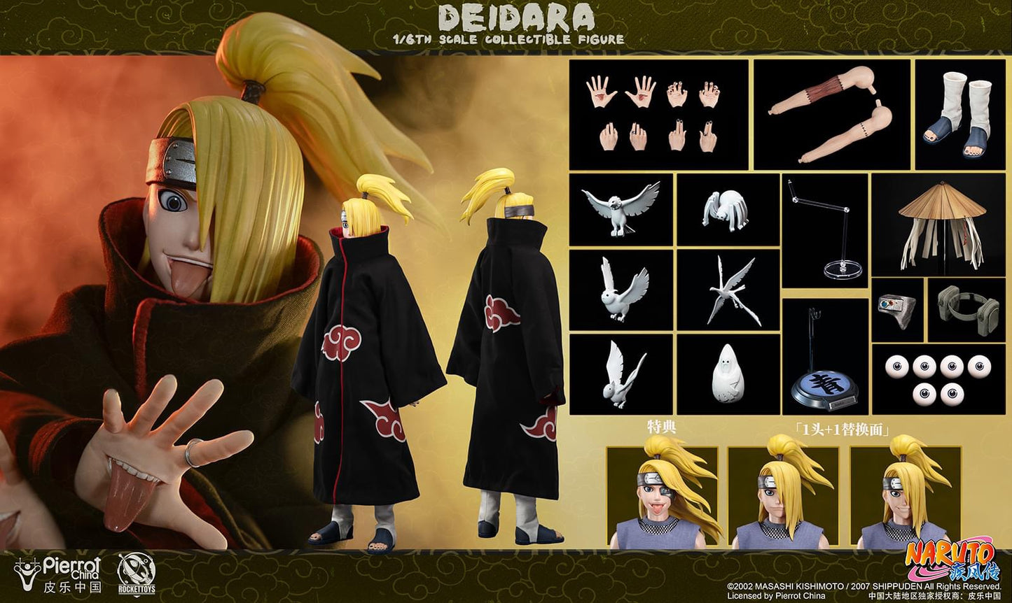 Pedido Figura Deidara - Naruto Shippuden marca Rocket Toys ROC-008 escala 1/6