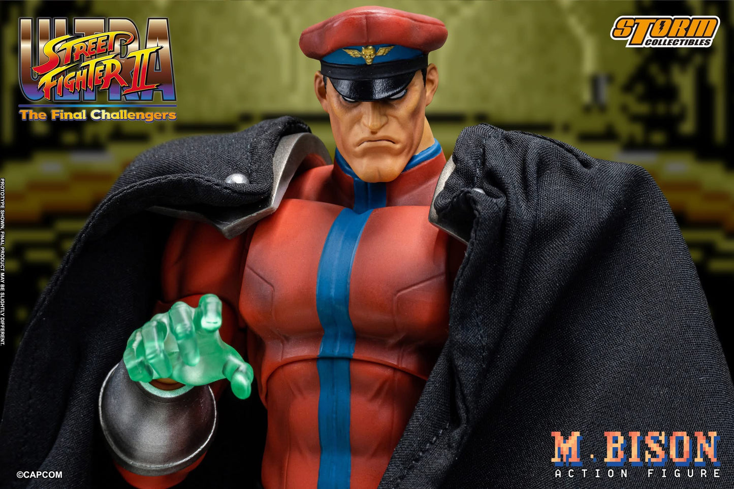 Preventa Figura M. BISON - Ultra Street Fighter II: The Final Challengers marca Storm Collectibles escala pequeña 1/12