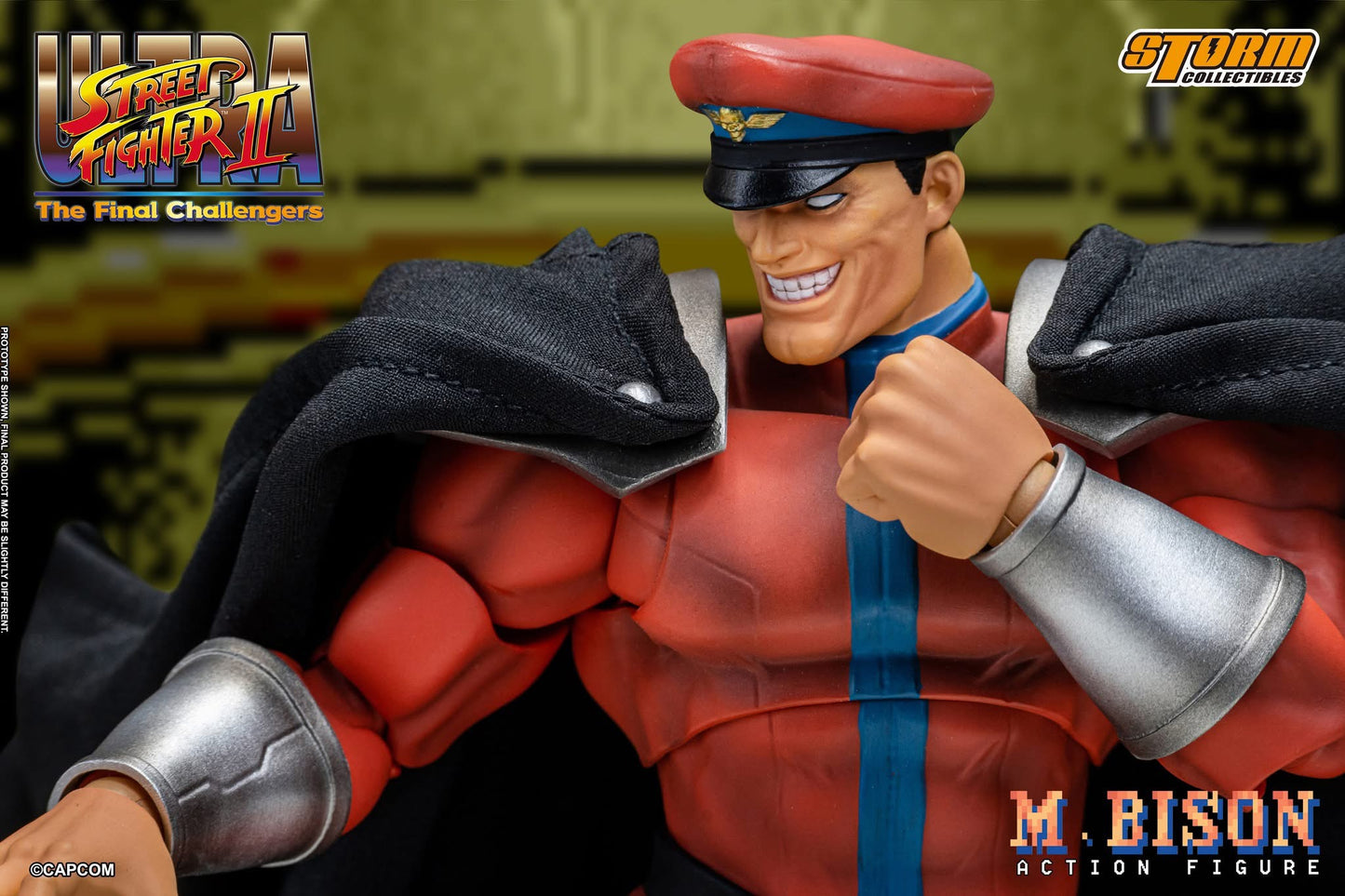 Preventa Figura M. BISON - Ultra Street Fighter II: The Final Challengers marca Storm Collectibles escala pequeña 1/12
