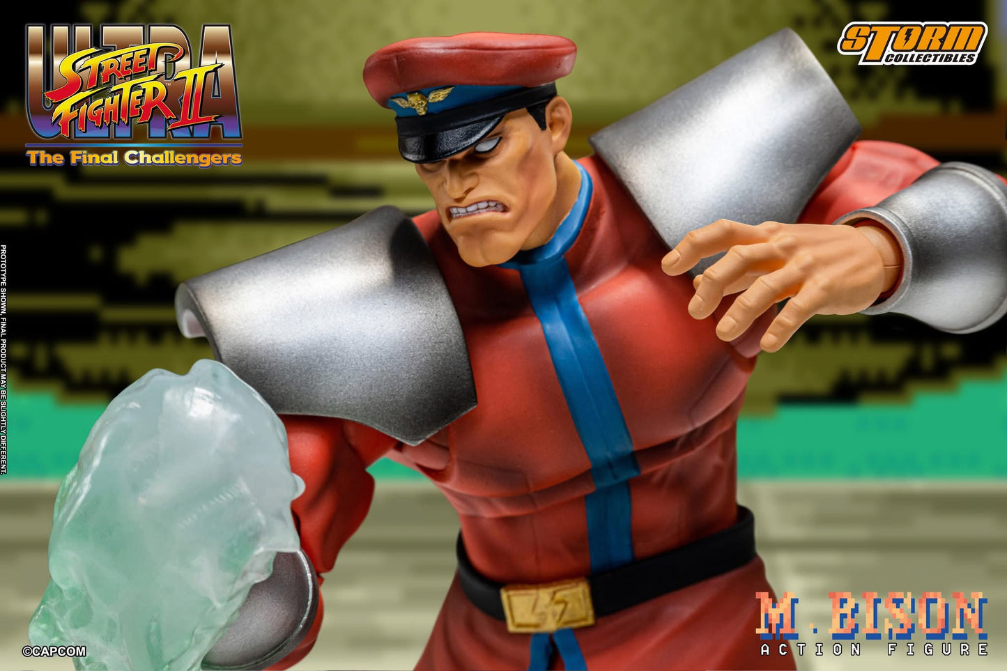 Preventa Figura M. BISON - Ultra Street Fighter II: The Final Challengers marca Storm Collectibles escala pequeña 1/12