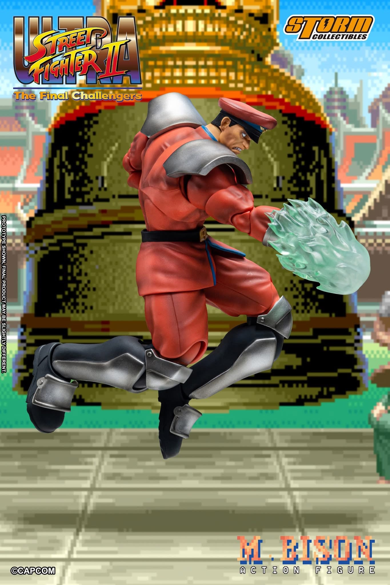 Preventa Figura M. BISON - Ultra Street Fighter II: The Final Challengers marca Storm Collectibles escala pequeña 1/12