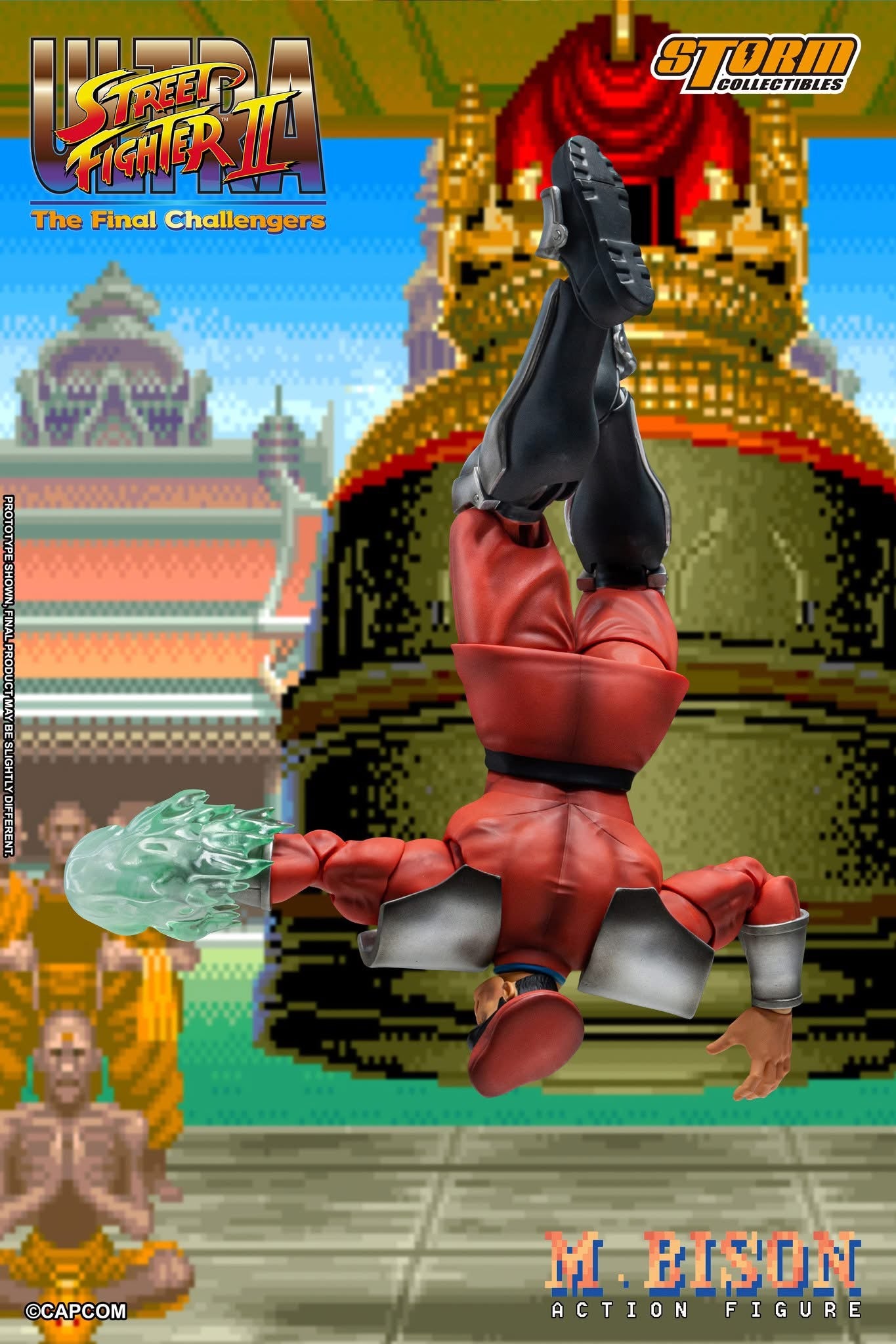 Preventa Figura M. BISON - Ultra Street Fighter II: The Final Challengers marca Storm Collectibles escala pequeña 1/12