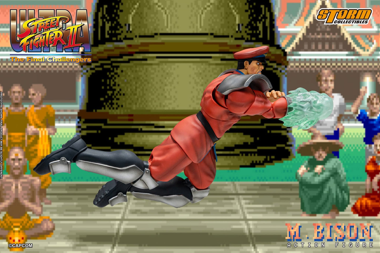 Preventa Figura M. BISON - Ultra Street Fighter II: The Final Challengers marca Storm Collectibles escala pequeña 1/12