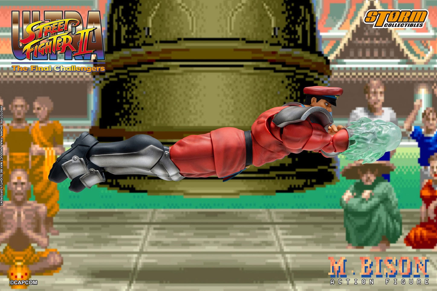 Preventa Figura M. BISON - Ultra Street Fighter II: The Final Challengers marca Storm Collectibles escala pequeña 1/12