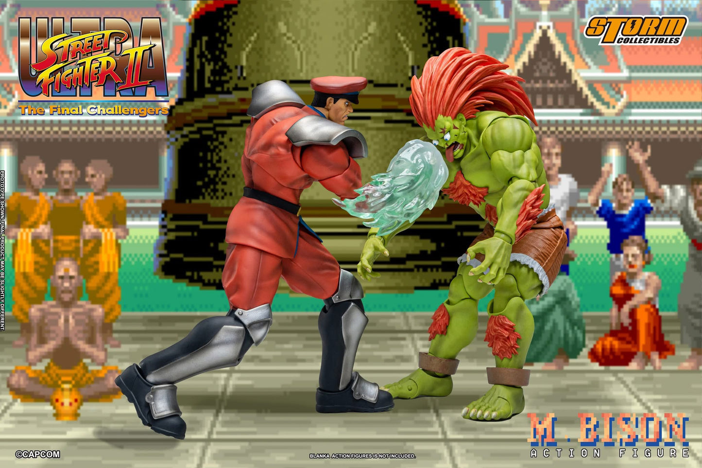 Preventa Figura M. BISON - Ultra Street Fighter II: The Final Challengers marca Storm Collectibles escala pequeña 1/12