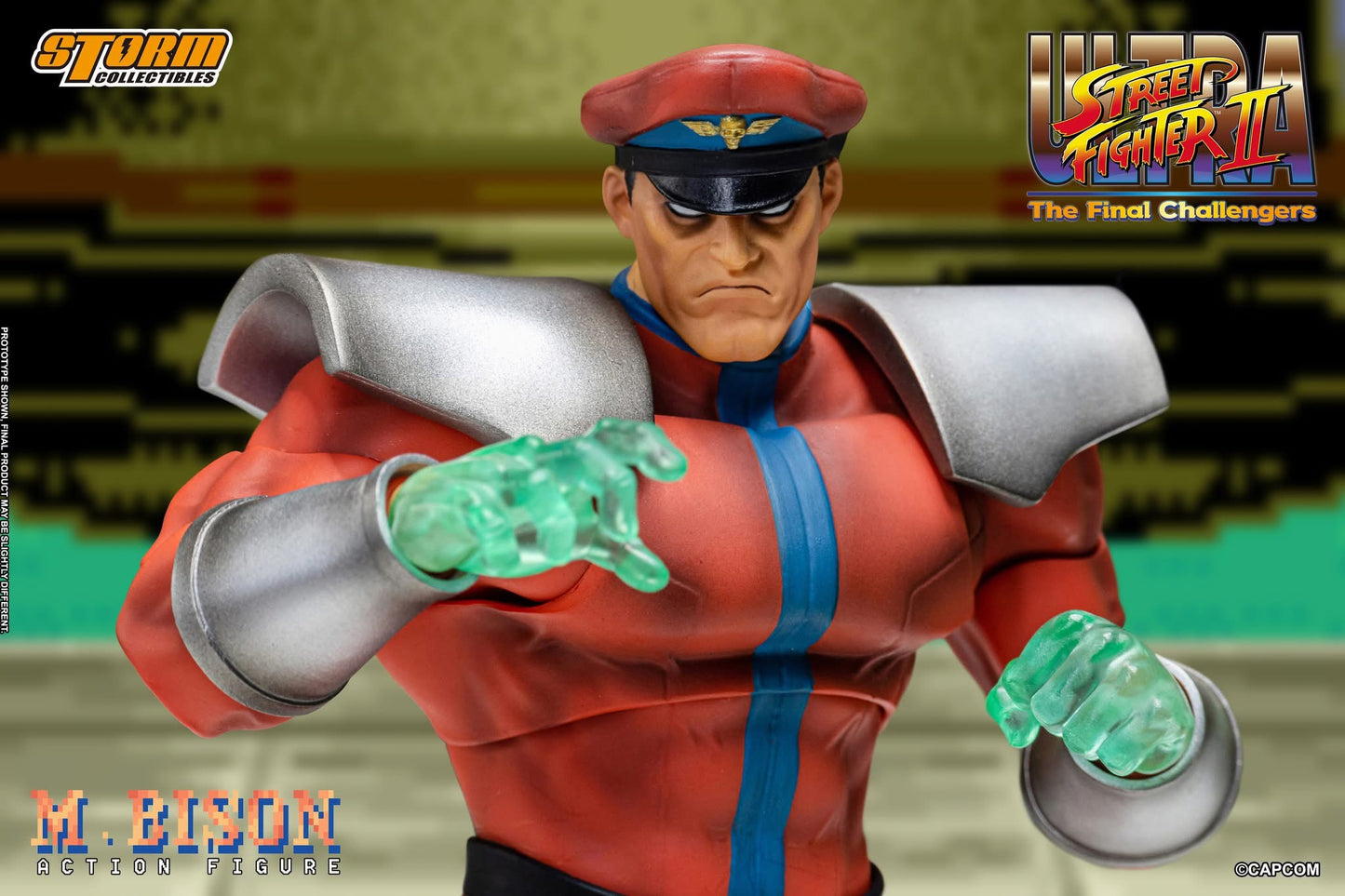 Preventa Figura M. BISON - Ultra Street Fighter II: The Final Challengers marca Storm Collectibles escala pequeña 1/12