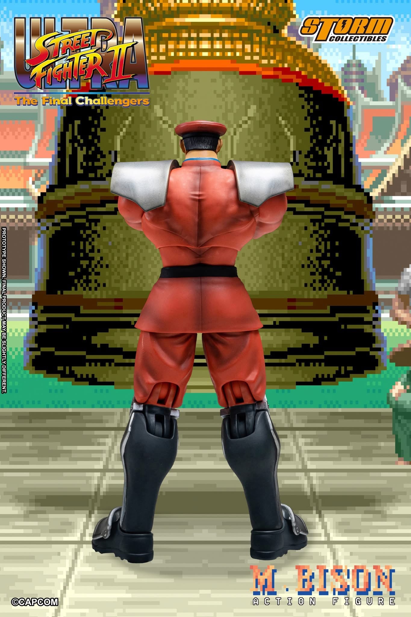 Preventa Figura M. BISON - Ultra Street Fighter II: The Final Challengers marca Storm Collectibles escala pequeña 1/12