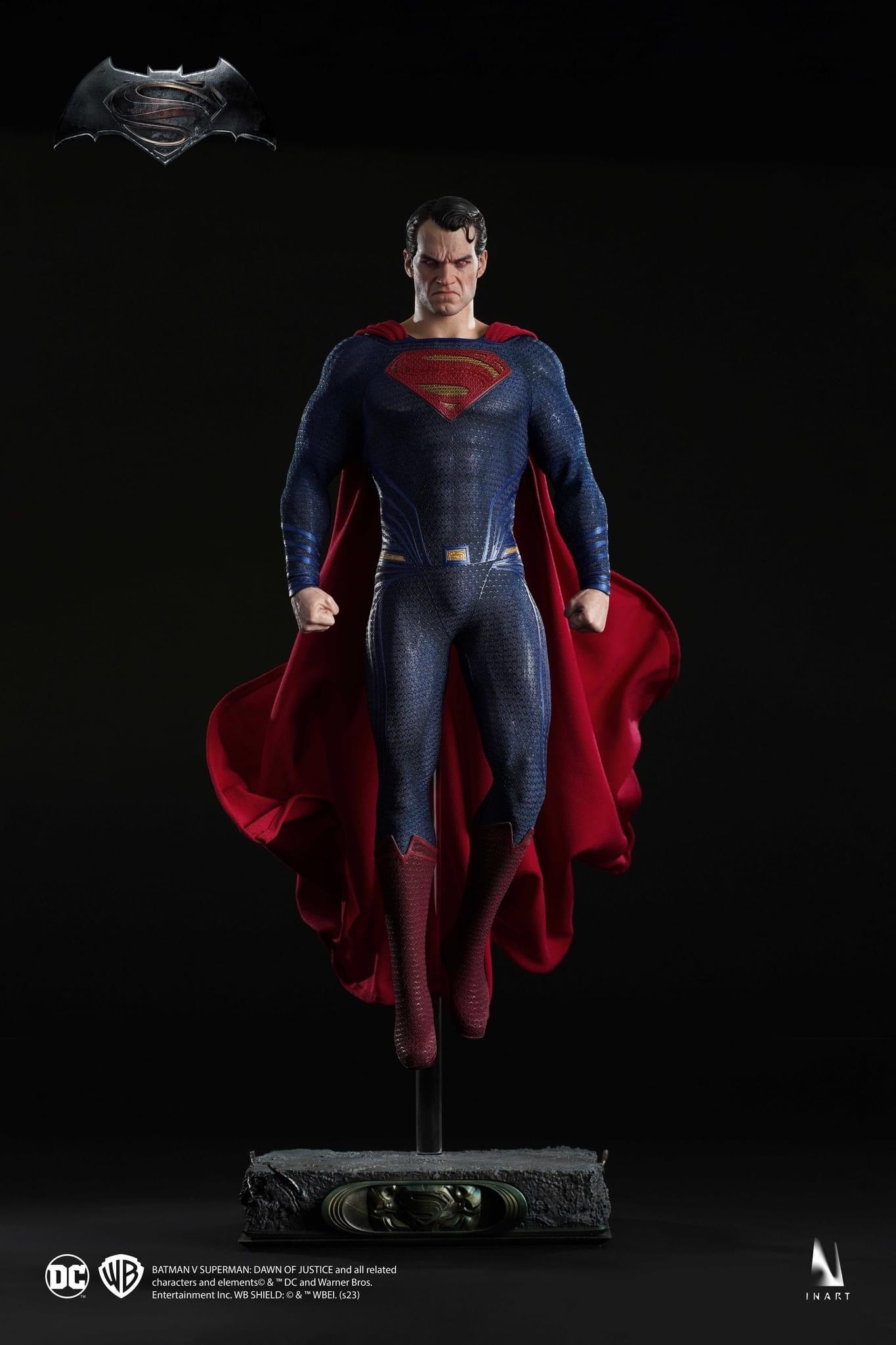 Pedido Figura SUPERMAN - Batman v Superman: Dawn of Justice marca Inart Queen Studios AG007 escala 1/6 (SOLO 1 DISPONIBLE)