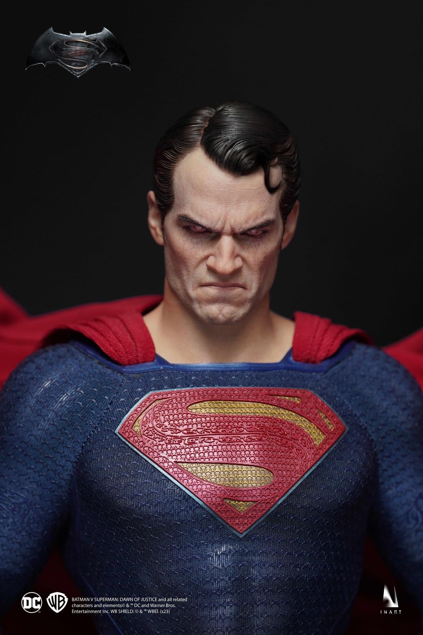 Pedido Figura SUPERMAN - Batman v Superman: Dawn of Justice marca Inart Queen Studios AG007 escala 1/6 (SOLO 1 DISPONIBLE)