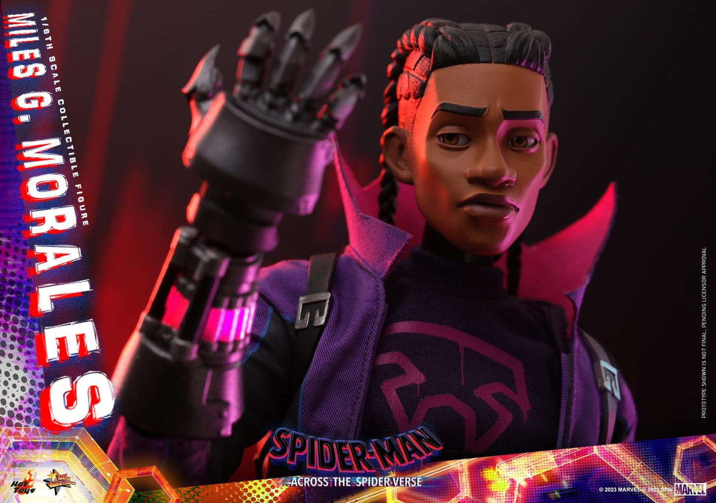 Pedido Figura MILES G. MORALES - Spider-Man: Across the Spider-Verse marca Hot Toys MMS725 escala 1/6