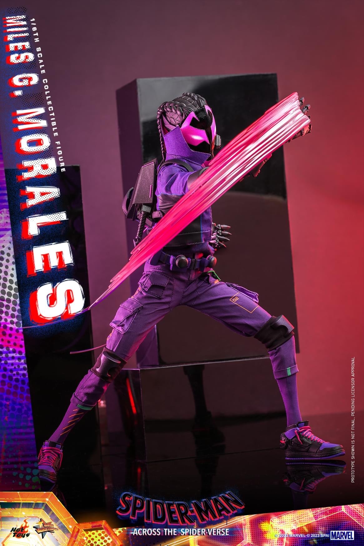 Pedido Figura MILES G. MORALES - Spider-Man: Across the Spider-Verse marca Hot Toys MMS725 escala 1/6