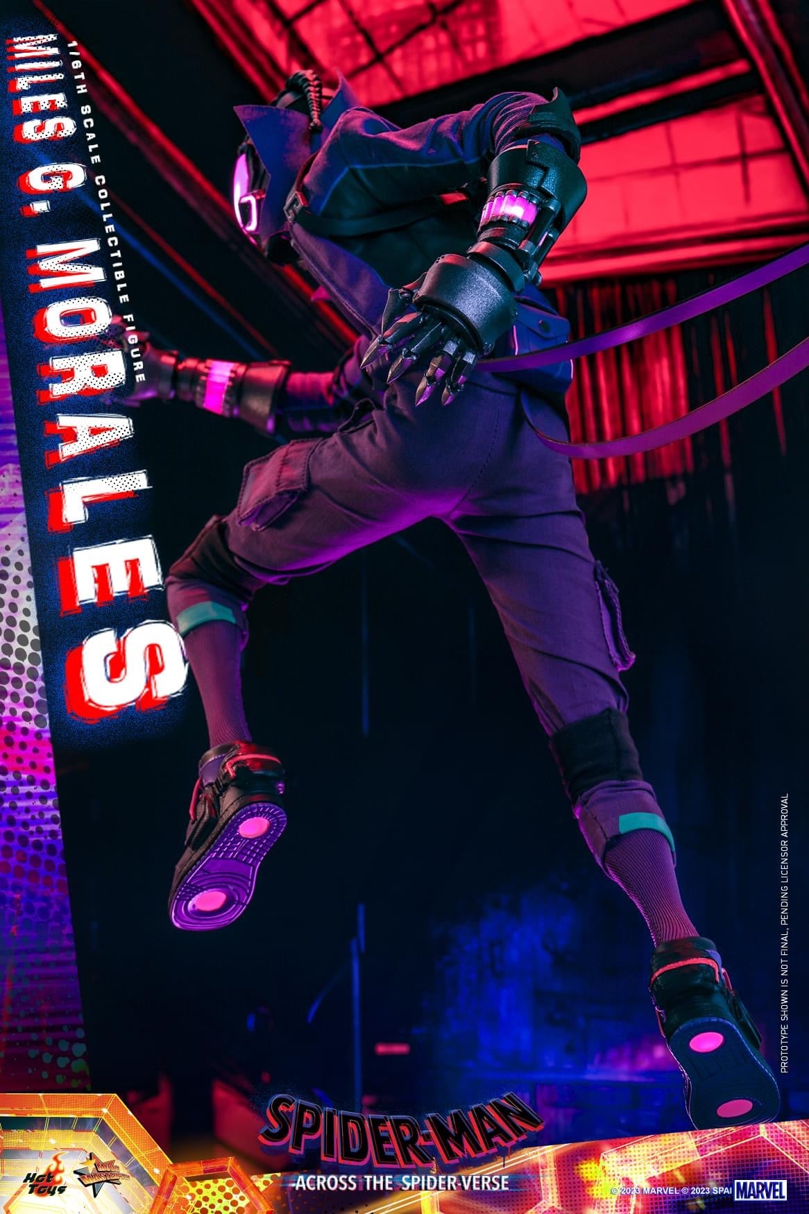 Pedido Figura MILES G. MORALES - Spider-Man: Across the Spider-Verse marca Hot Toys MMS725 escala 1/6