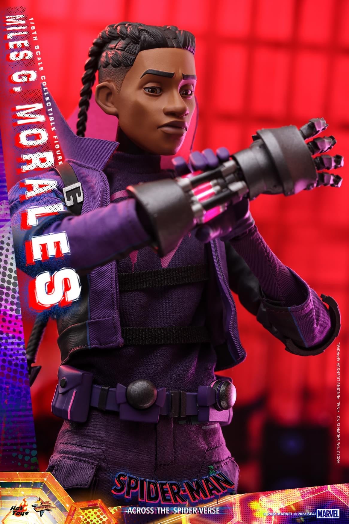 Pedido Figura MILES G. MORALES - Spider-Man: Across the Spider-Verse marca Hot Toys MMS725 escala 1/6