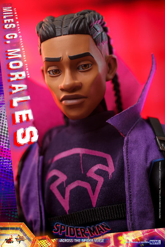 Pedido Figura MILES G. MORALES - Spider-Man: Across the Spider-Verse marca Hot Toys MMS725 escala 1/6