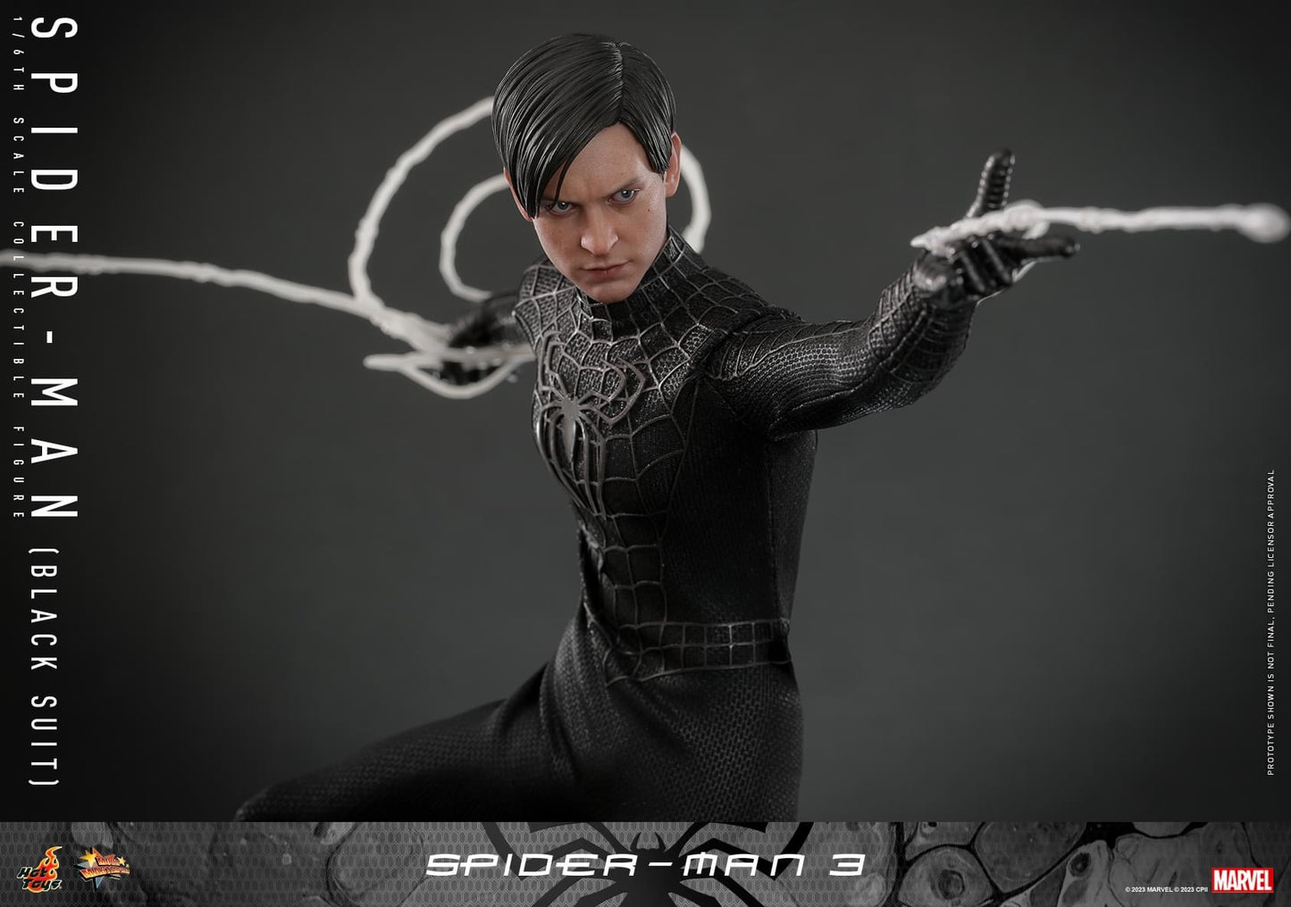 Pedido Figura SPIDER-MAN (Black Suit) - Spider-Man 3 marca Hot Toys MMS727 escala 1/6
