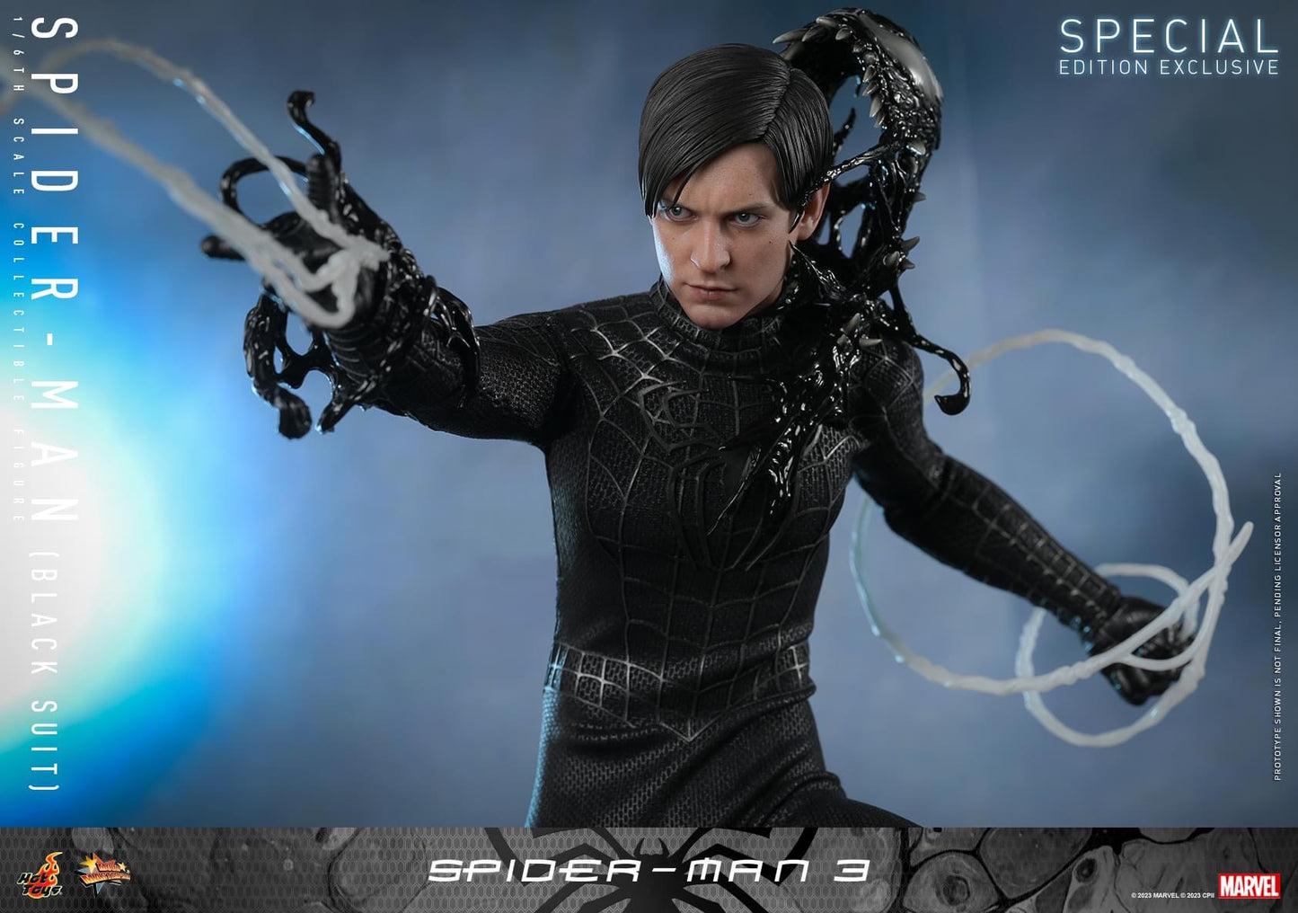 Pedido Figura SPIDER-MAN (Black Suit) - Spider-Man 3 marca Hot Toys MMS727 escala 1/6