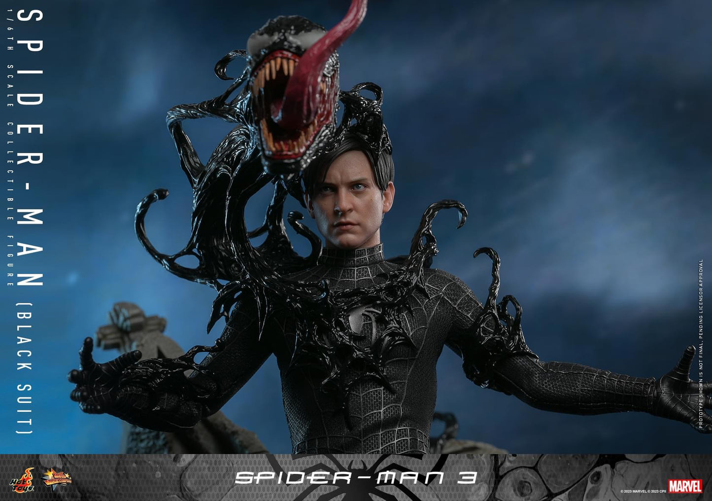Pedido Figura SPIDER-MAN (Black Suit) - Spider-Man 3 marca Hot Toys MMS727 escala 1/6