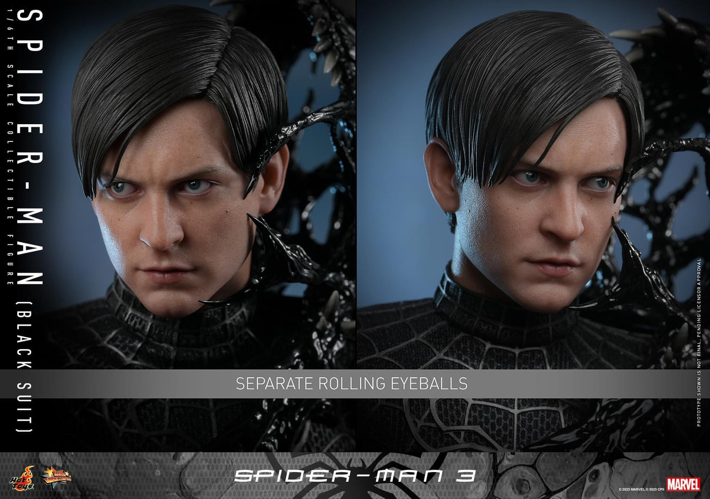 Pedido Figura SPIDER-MAN (Black Suit) - Spider-Man 3 marca Hot Toys MMS727 escala 1/6