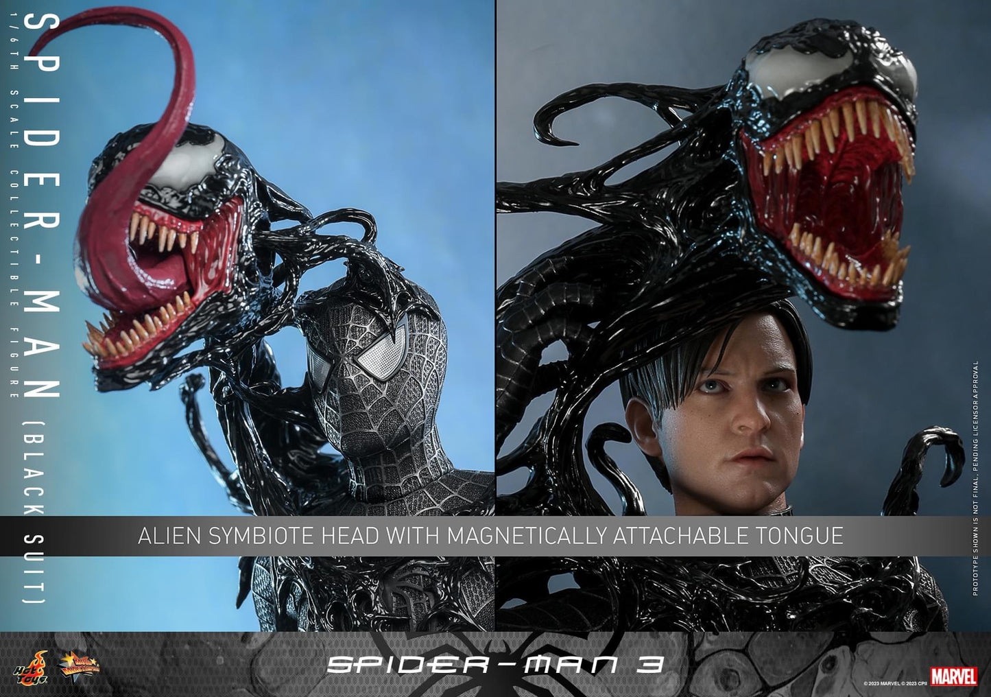 Pedido Figura SPIDER-MAN (Black Suit) - Spider-Man 3 marca Hot Toys MMS727 escala 1/6