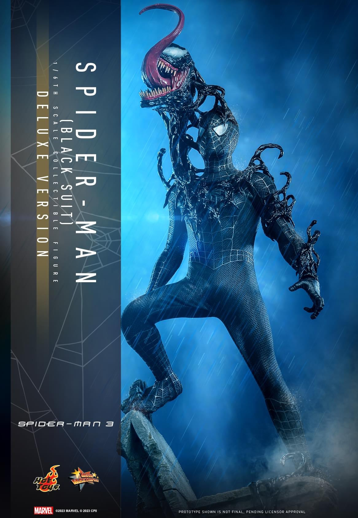 Pedido Figura SPIDER-MAN (Black Suit) (Deluxe Edition) - Spider-Man 3 marca Hot Toys MMS728 escala 1/6