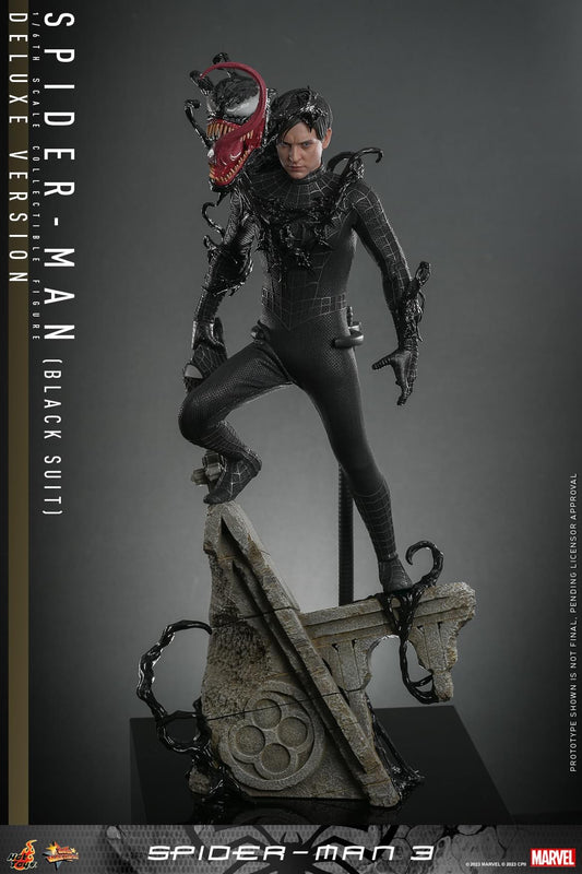 Pedido Figura SPIDER-MAN (Black Suit) (Deluxe Edition) - Spider-Man 3 marca Hot Toys MMS728 escala 1/6
