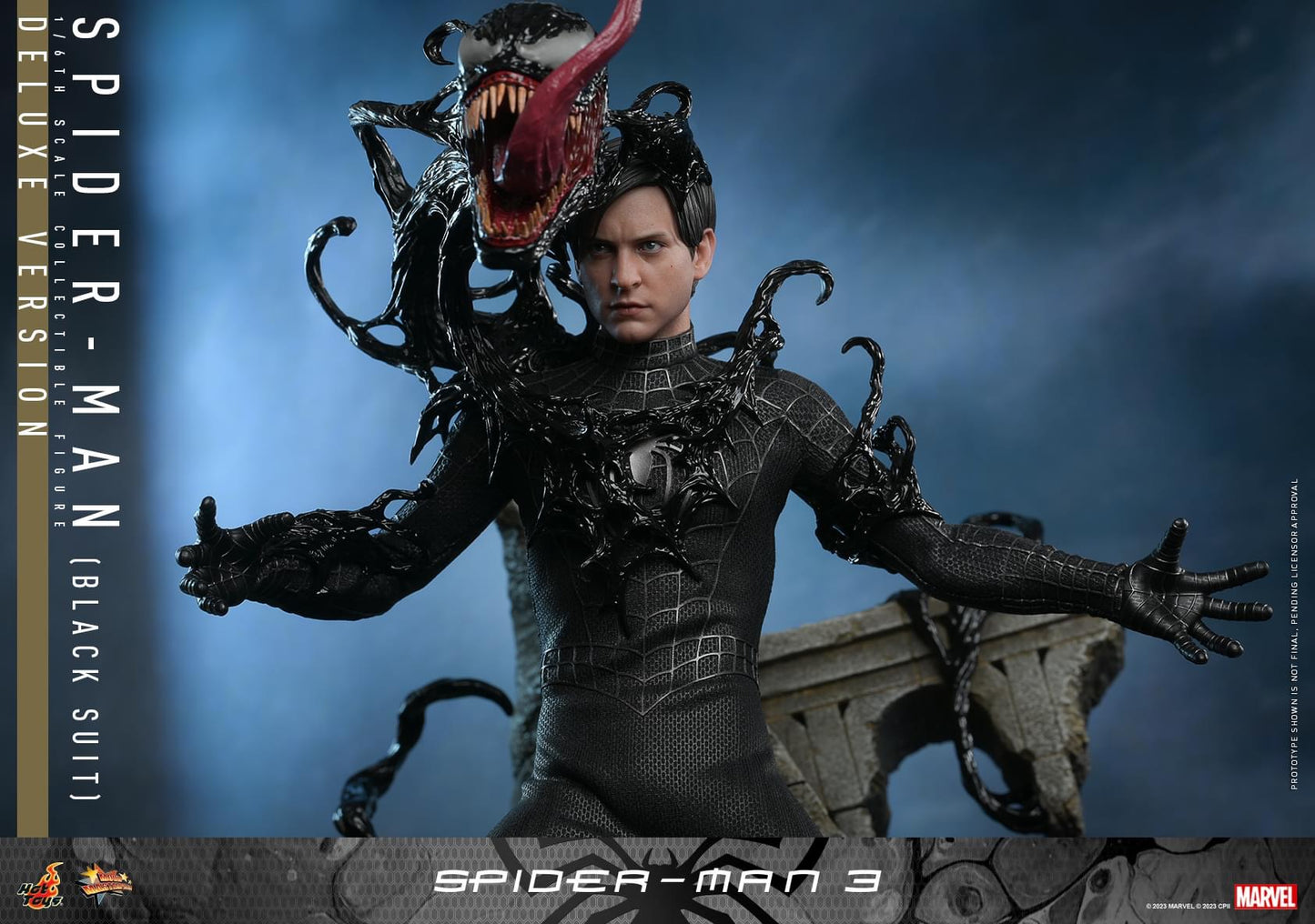 Pedido Figura SPIDER-MAN (Black Suit) (Deluxe Edition) - Spider-Man 3 marca Hot Toys MMS728 escala 1/6