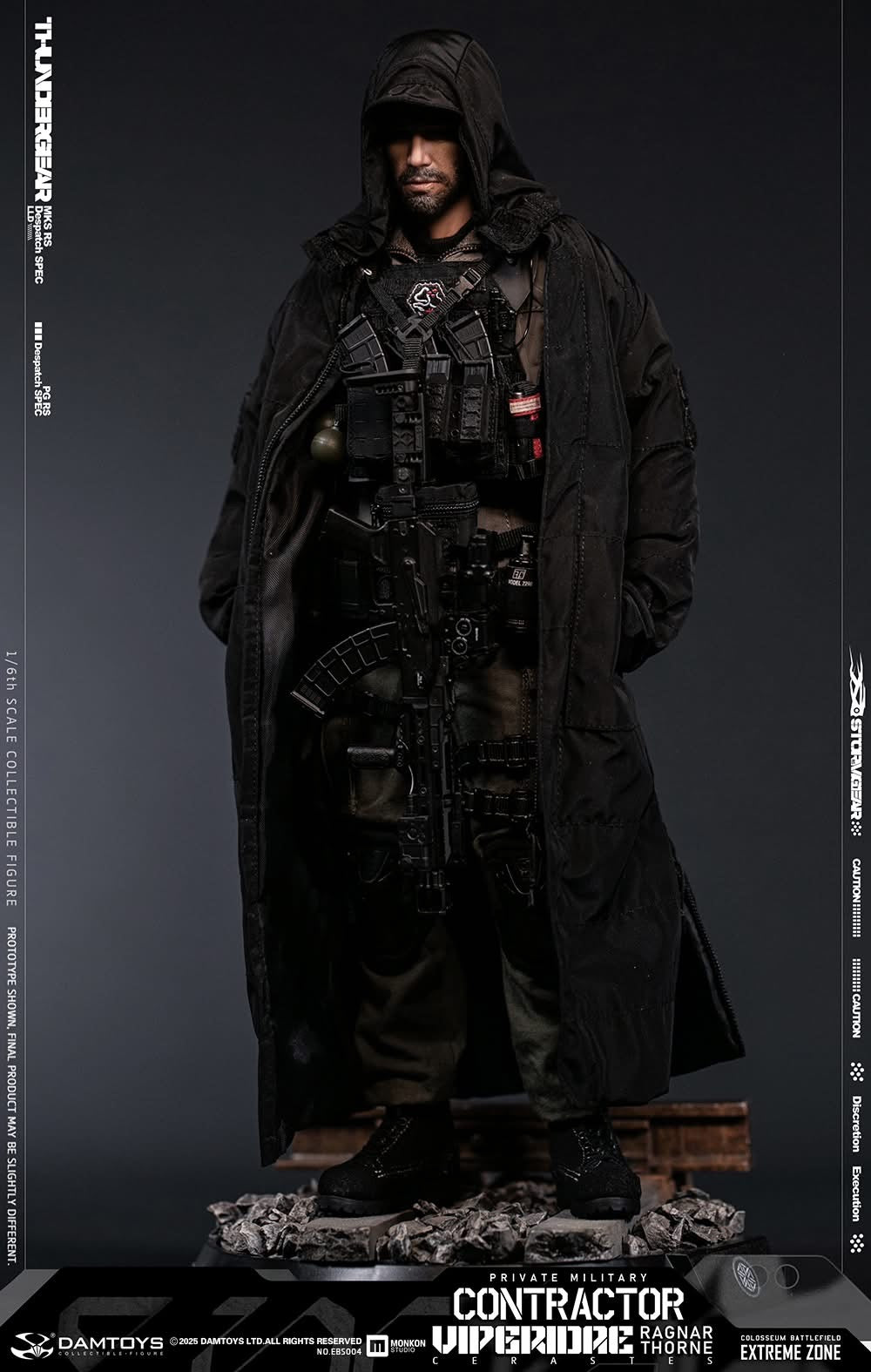 Preventa Figura Contractor Ragnar marca Damtoys escala 1/6