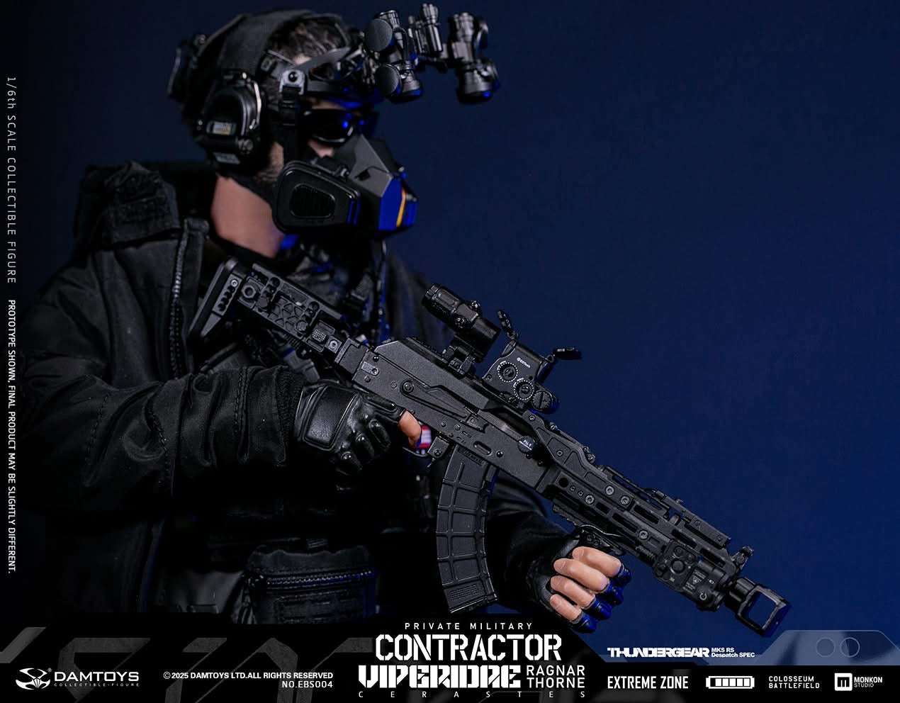 Preventa Figura Contractor Ragnar marca Damtoys escala 1/6