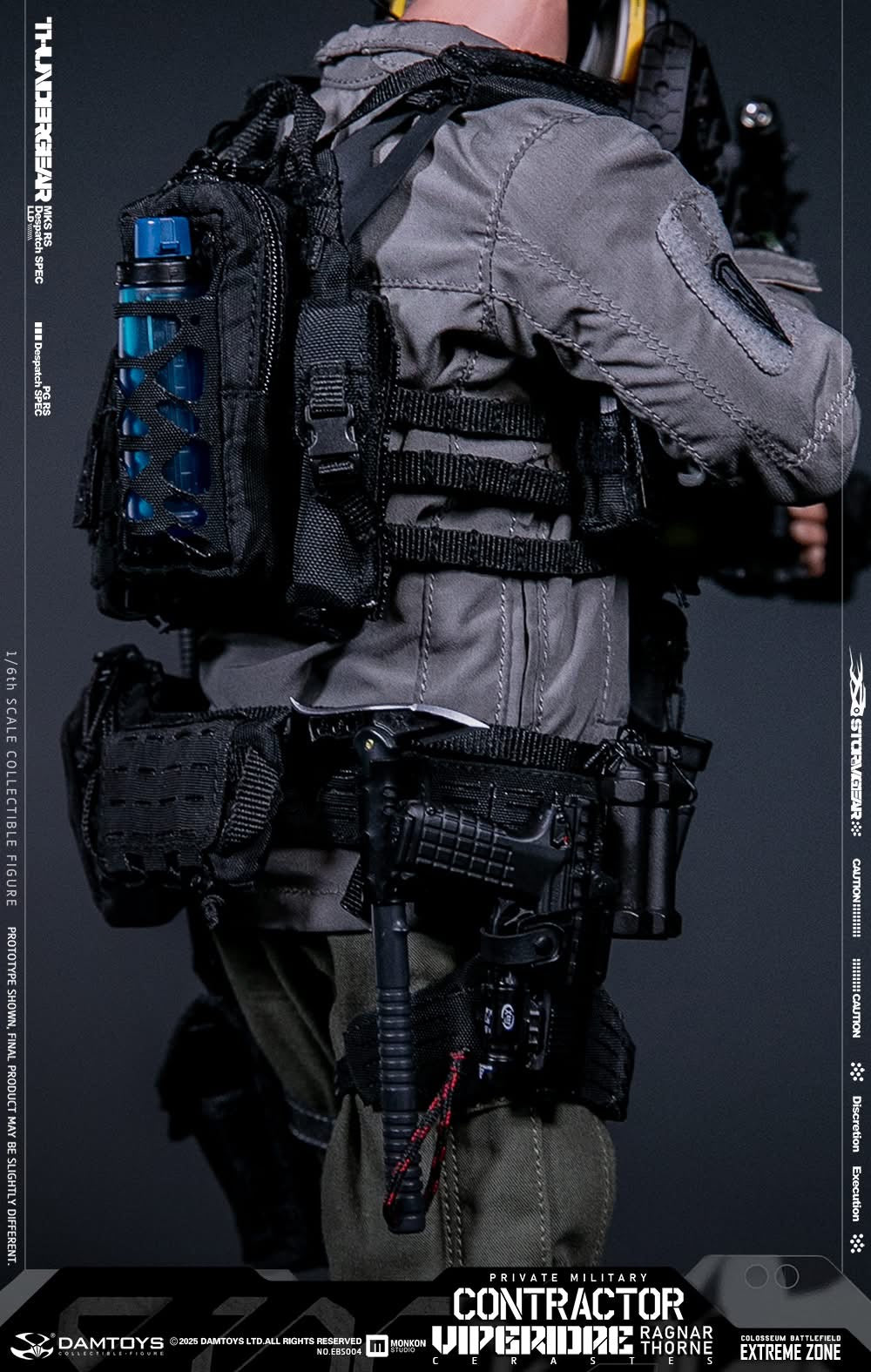 Preventa Figura Contractor Ragnar marca Damtoys escala 1/6