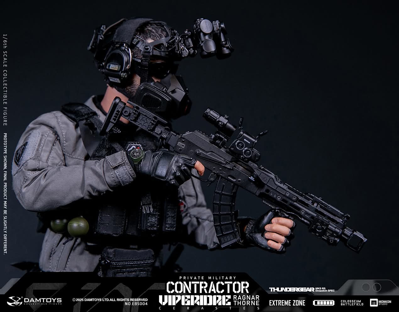 Preventa Figura Contractor Ragnar marca Damtoys escala 1/6