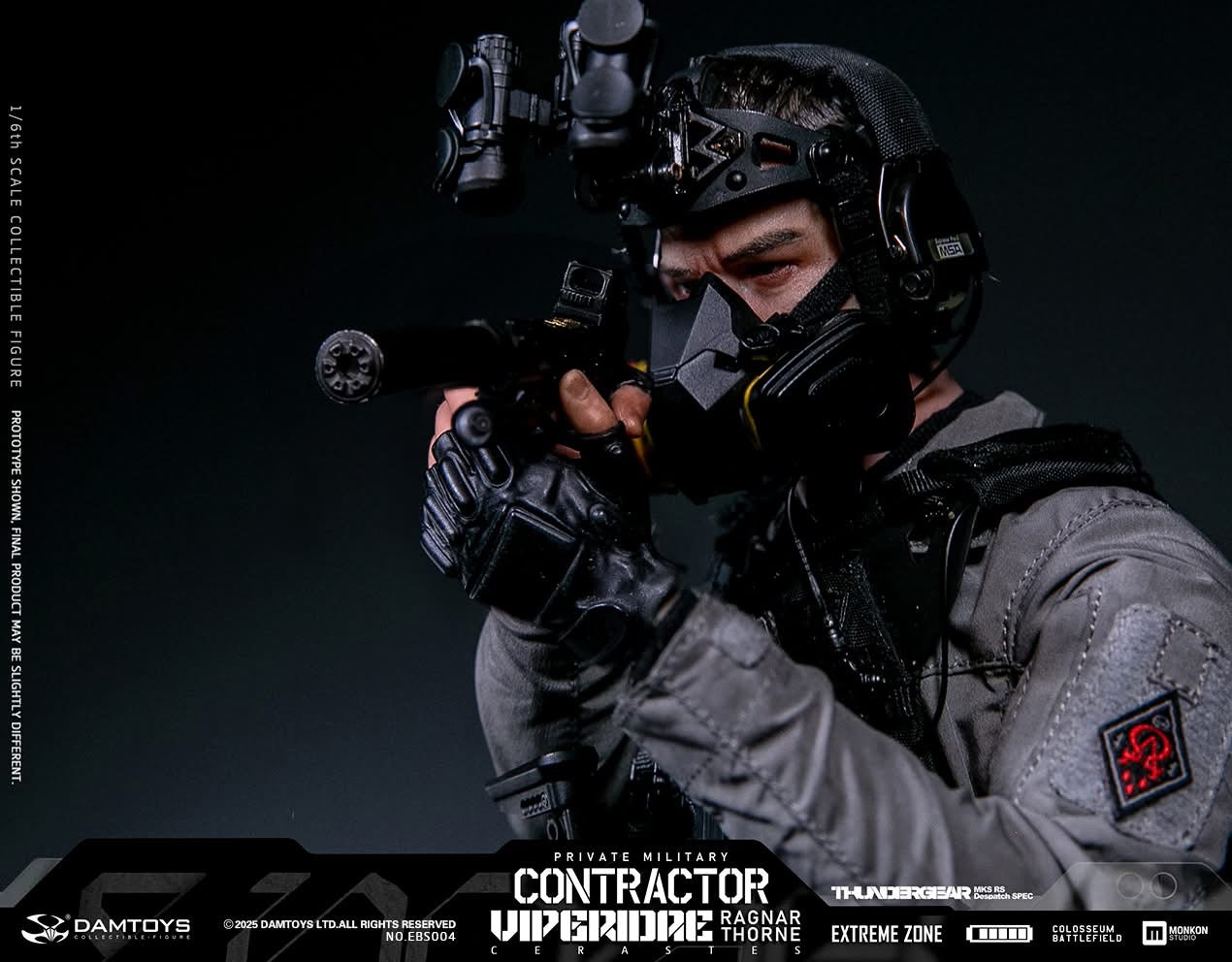 Preventa Figura Contractor Ragnar marca Damtoys escala 1/6