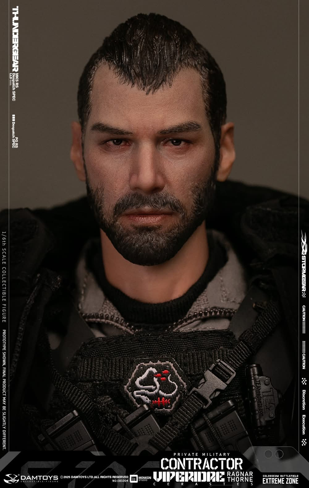 Preventa Figura Contractor Ragnar marca Damtoys escala 1/6