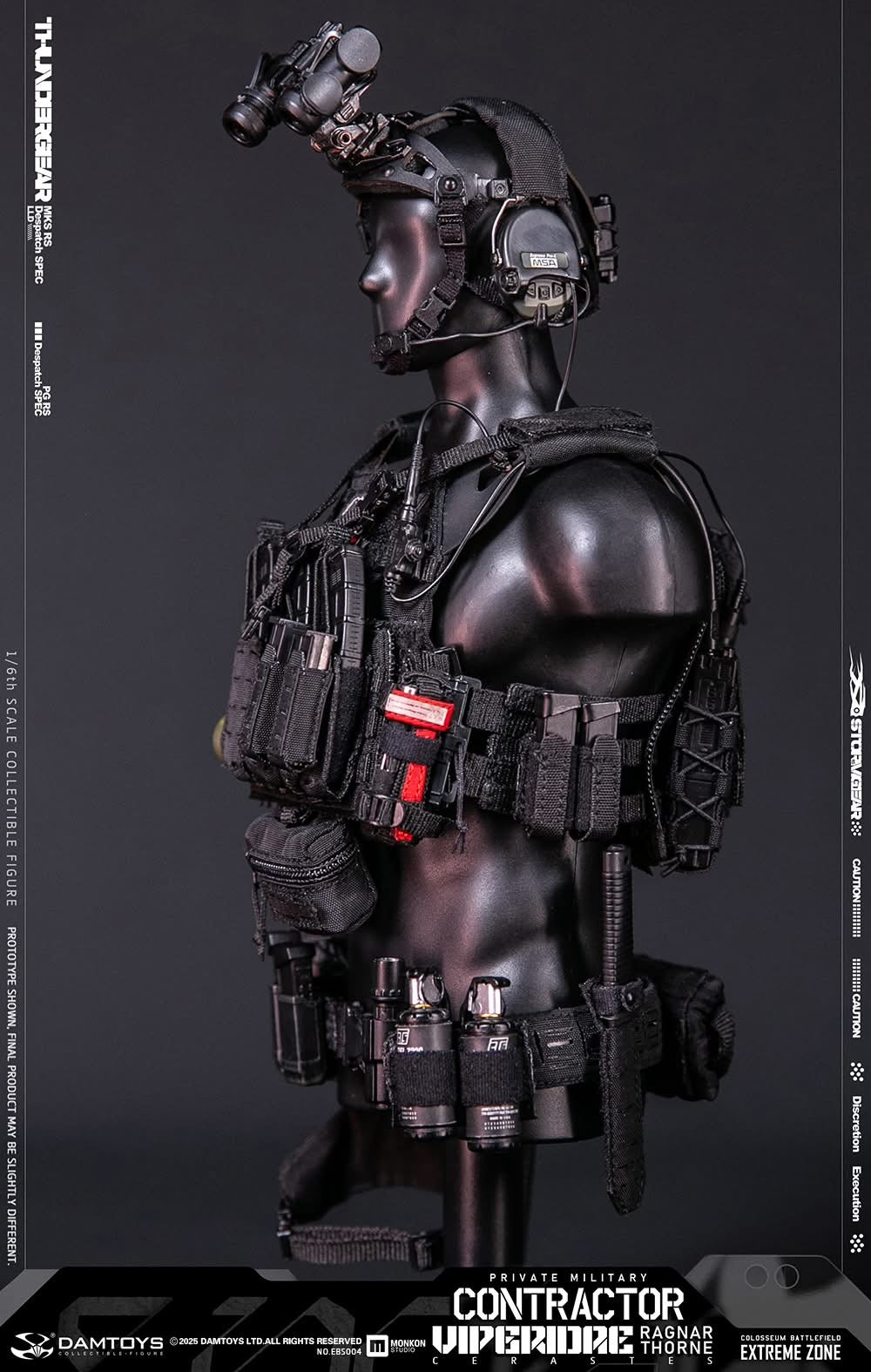 Preventa Figura Contractor Ragnar marca Damtoys escala 1/6