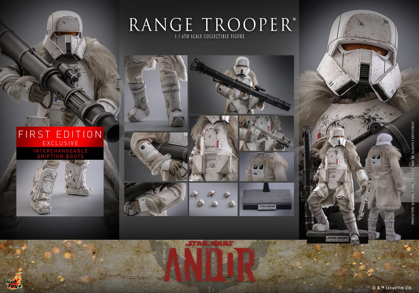 Preventa Figura Range Trooper - Star Wars: Andor marca Hot Toys TMS157 escala 1/6