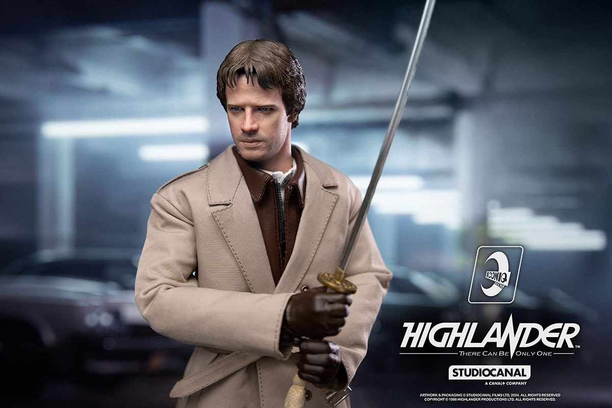 Preventa Figura Connor Macleod - Highlander marca Iconiq Studios IQGSS02 escala 1/6