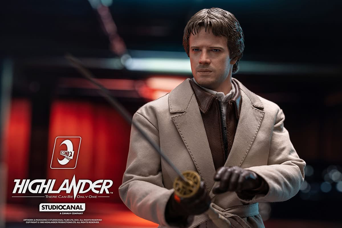 Preventa Figura Connor Macleod - Highlander marca Iconiq Studios IQGSS02 escala 1/6