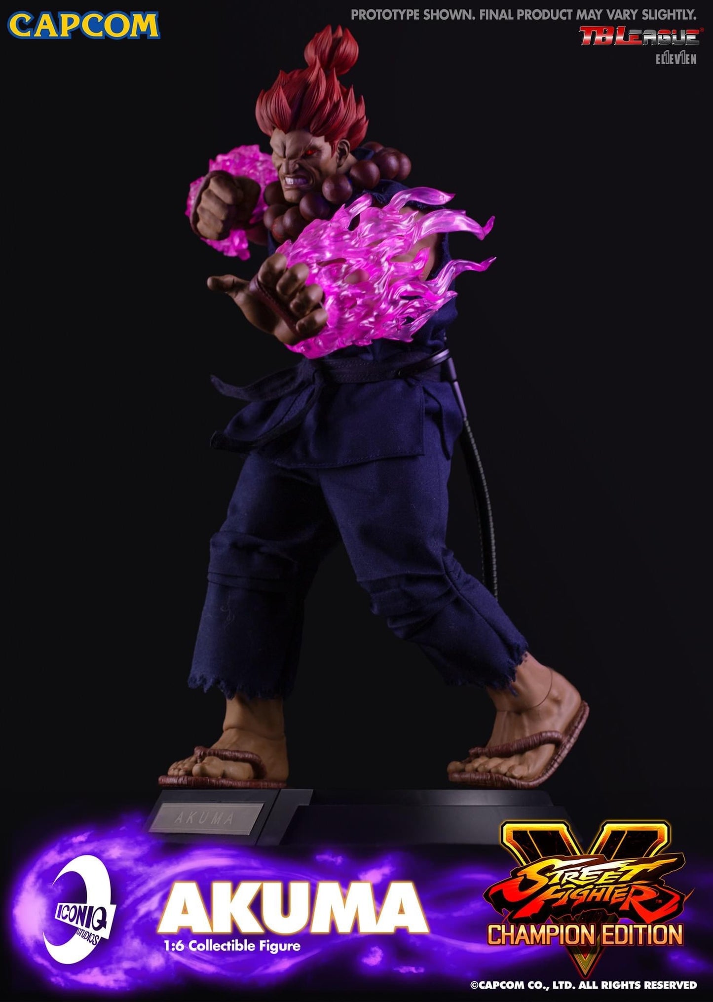 Pedido Figura AKUMA - Street Fighter V marca Iconiq Studios IQGS-05 escala 1/6